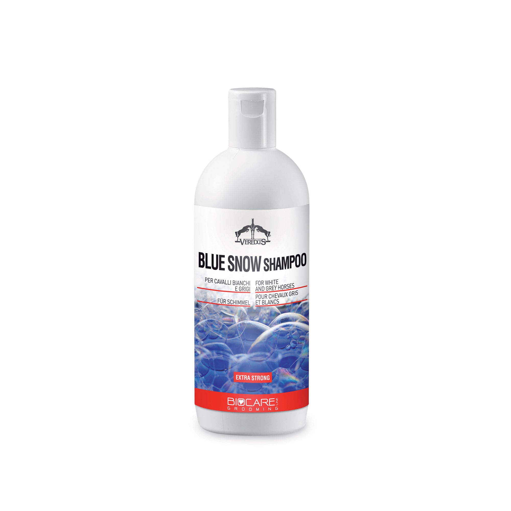 Veredus Blue Snow szampon dla siwych koni 500 ml - Cavalo